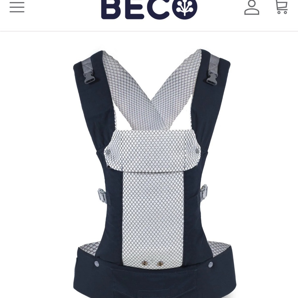 Beco Kids Suspenders - Navy and Gray